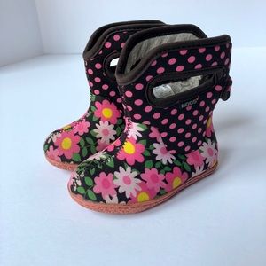 Bogs Girls Rain/Snow Boots toddler size 5